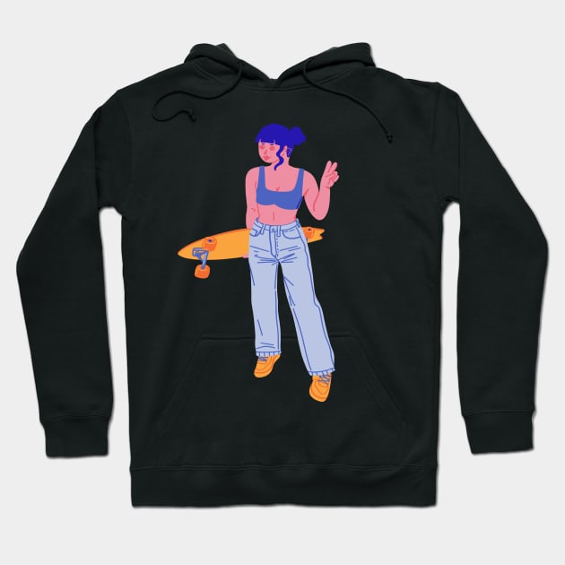 Cool Girl Zone Hoodie by Lethy studio